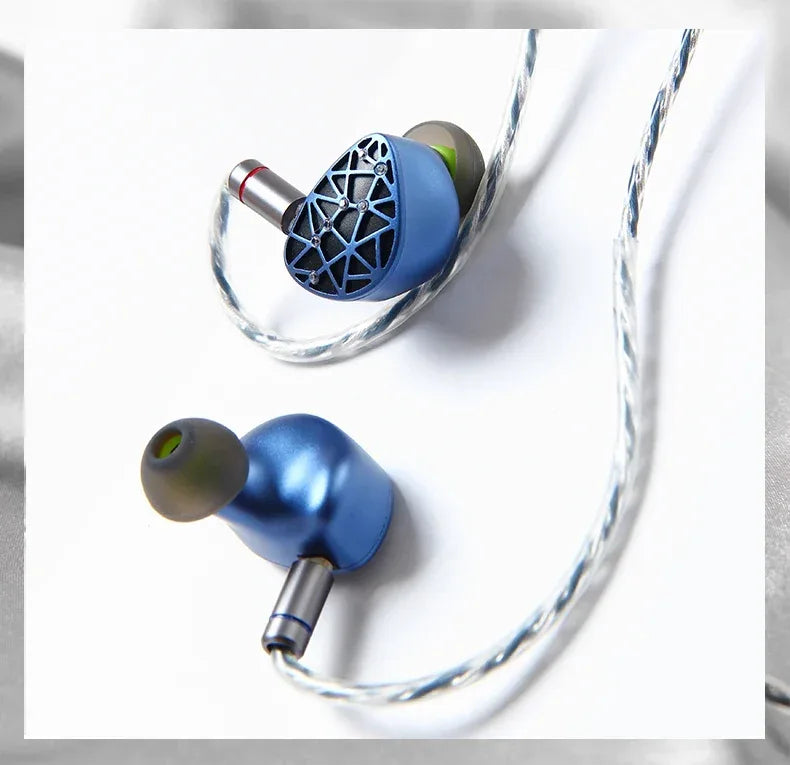 SoundRhyme SR10 10-Driver Hybrid HiFi Wired IEMs by Tidesmit Tidesmit