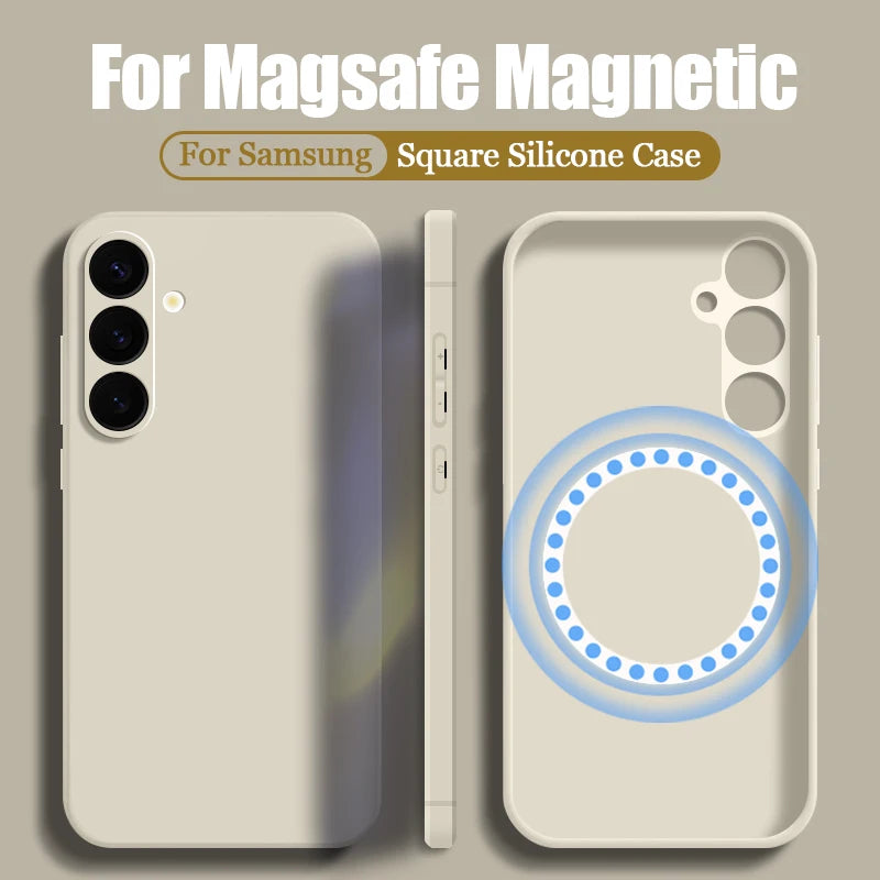 Magnetic Wireless Charging Case for Samsung Galaxy | Military-Grade Protection Tidesmit
