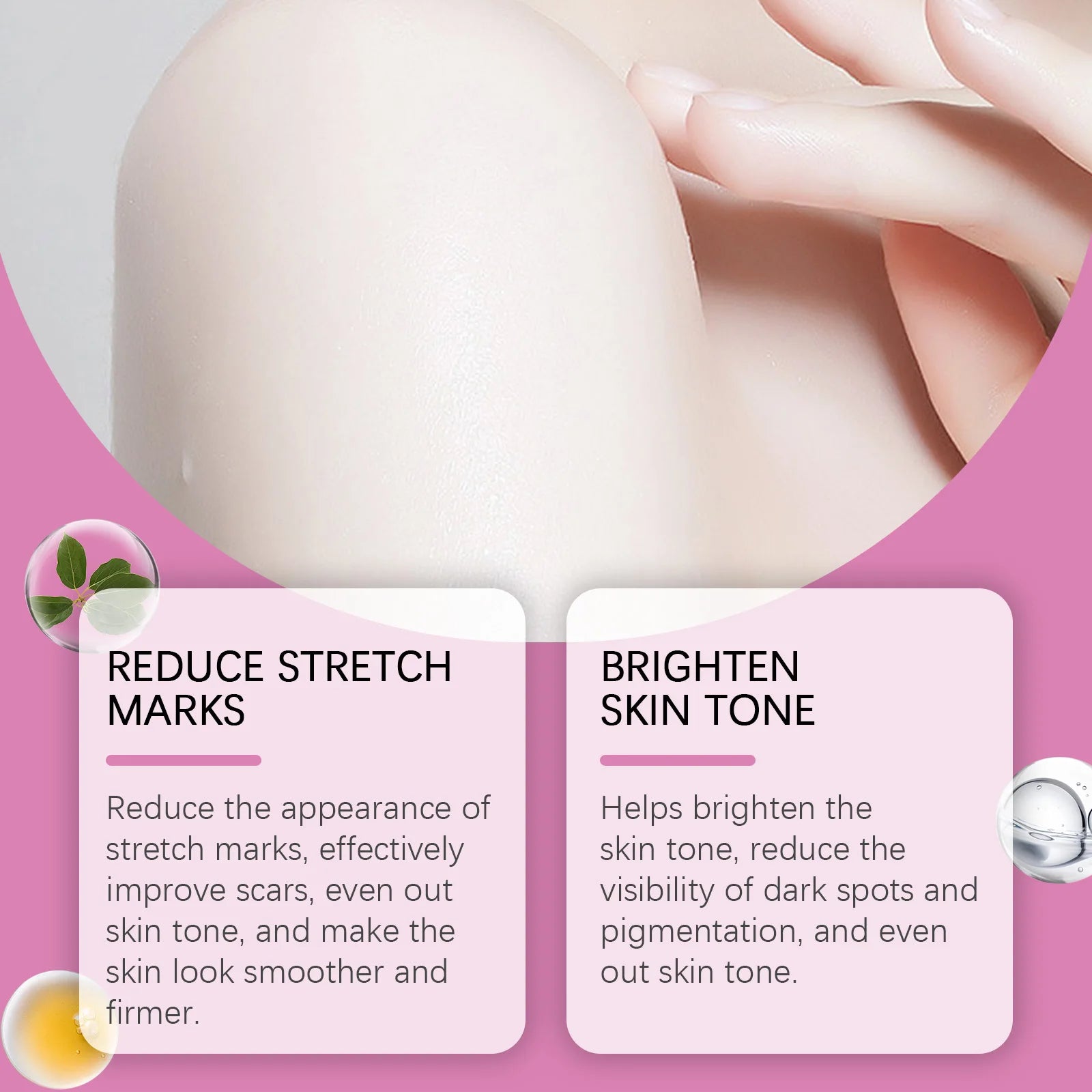 Exfoliating Yellow Skin Oil For Body Skin Moisturizing Nourishing Brightening Firming Moisturizing Massage＆Beauty Care Oil 110ml