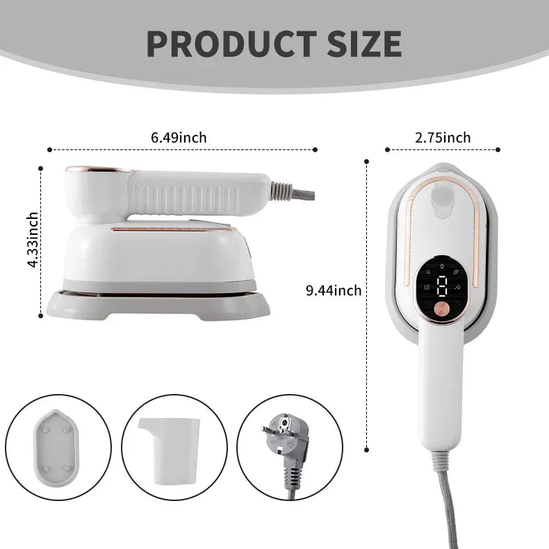 Tidesmit 1200W Foldable Handheld Garment Steamer