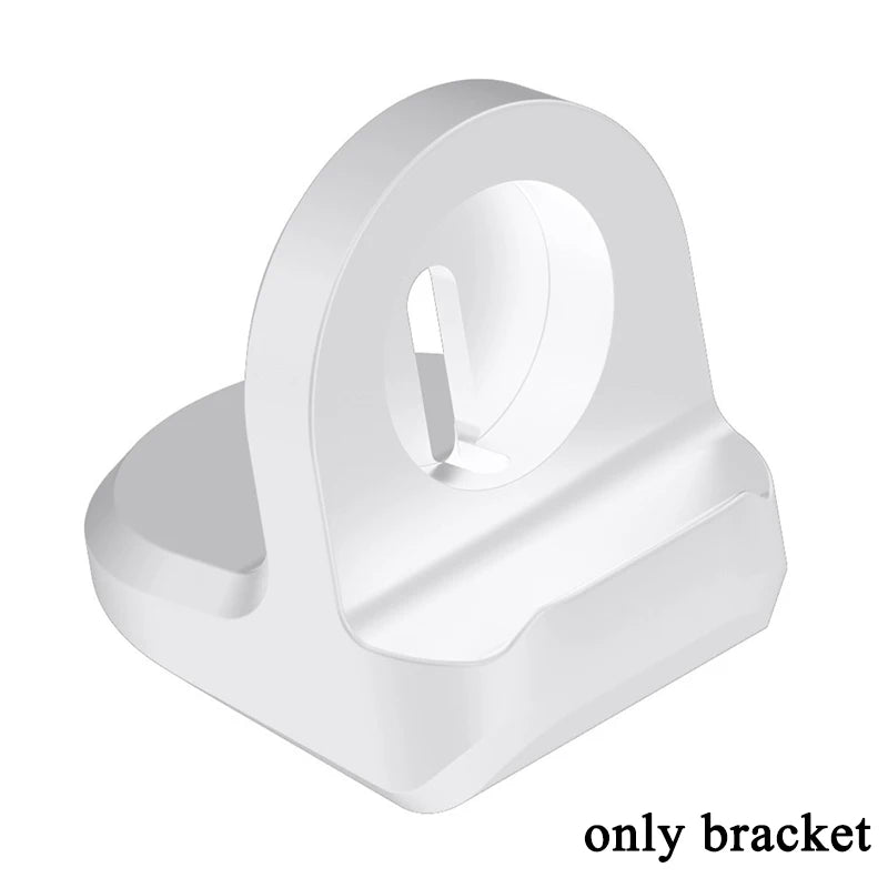 Samsung Galaxy Watch Charger Cable – Magnetic Dock Stand (1m) White Bracket Tidesmit