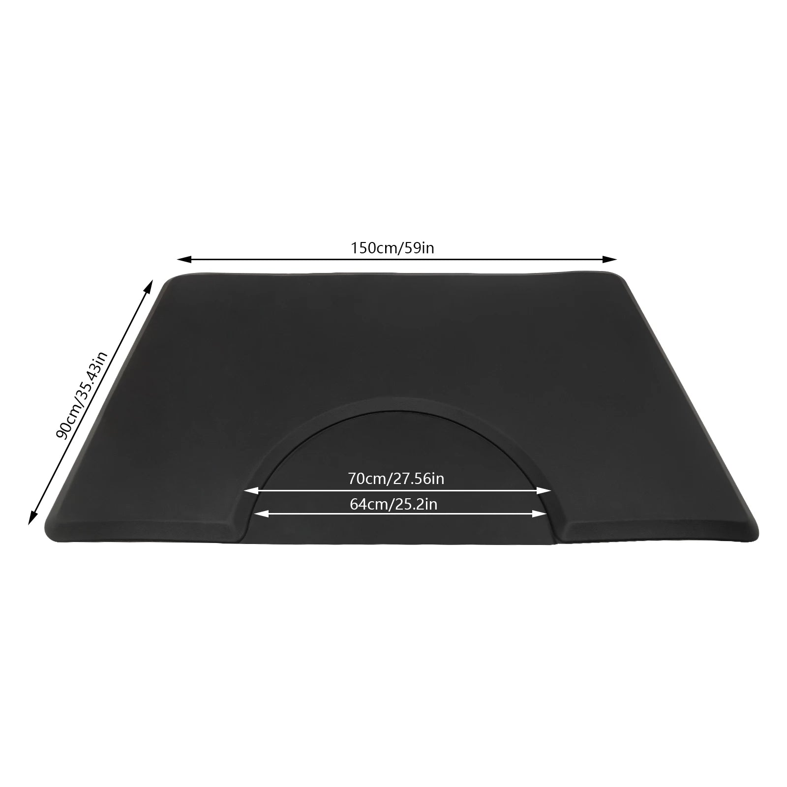Anti-Fatigue Salon Floor Mat - Waterproof Comfort - Tidesmit EU Massage Chairs Square Tidesmit