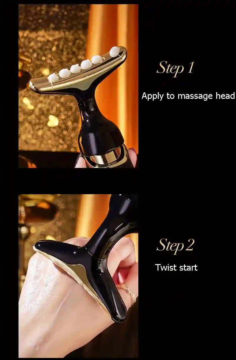 Face Massager 3-in-1 V-Line Lifting Device | Tidesmit Electric Wellness Eye Massage Instrument Tidesmit