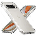 Google Pixel 9 Pro Slim Case | Shock-Absorbing TPU Transparent Cover Transparent Tidesmit