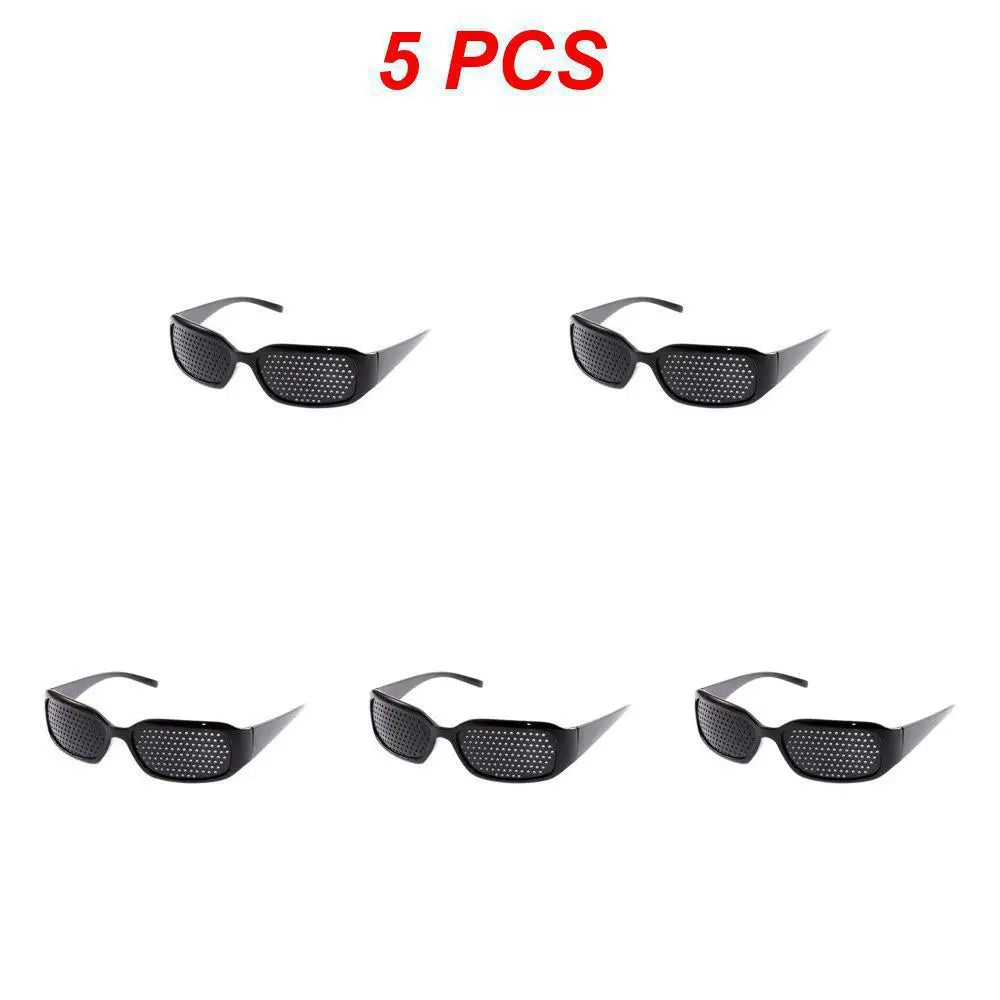 Pinhole Glasses for Eye Strain Relief - Lightweight Vision Training Aid Buy 3 Get 2 Free China Mainland Tidesmit
