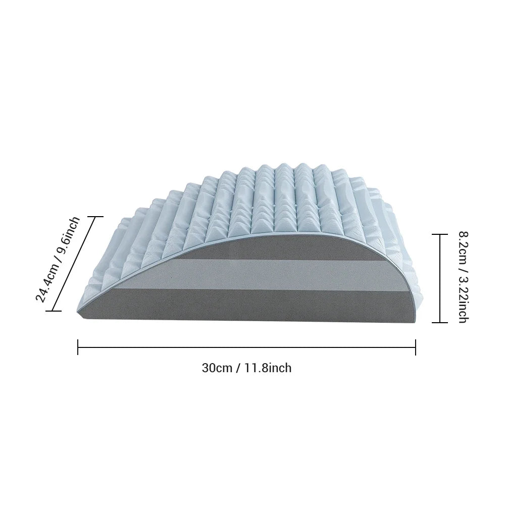 Back Stretcher for Herniated Disc Pain Relief and Lumbar Support Body Shaping Massage Equipment Tidesmit