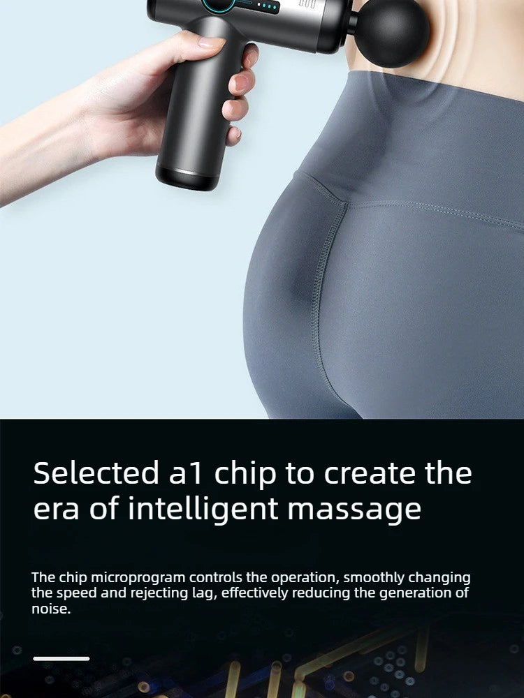 Tidesmit Muscle Massage Gun: Deep Tissue Percussive Therapy Device Fascia Gun Tidesmit