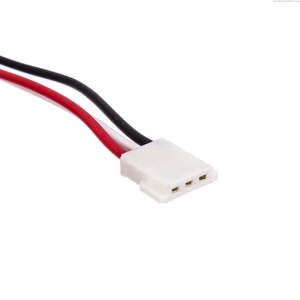 2-pin battery connector plug with red and black wires