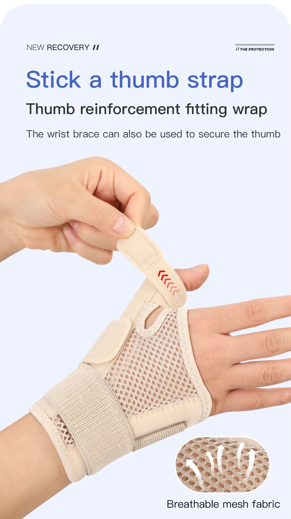1Pc Professional Wrist Support Splint Arthritis Band Belt Carpal Tunnel Wrist Brace Sprain Prevention Wrist Protector for Fitnes