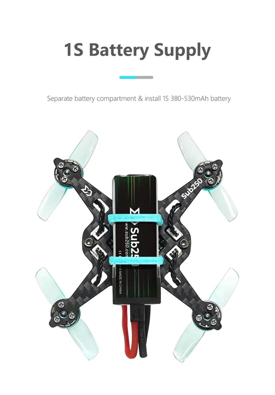 Nanofly16 Freestyle FPV Quadcopter - ELRS 2.4G & Frame Options Tidesmit
