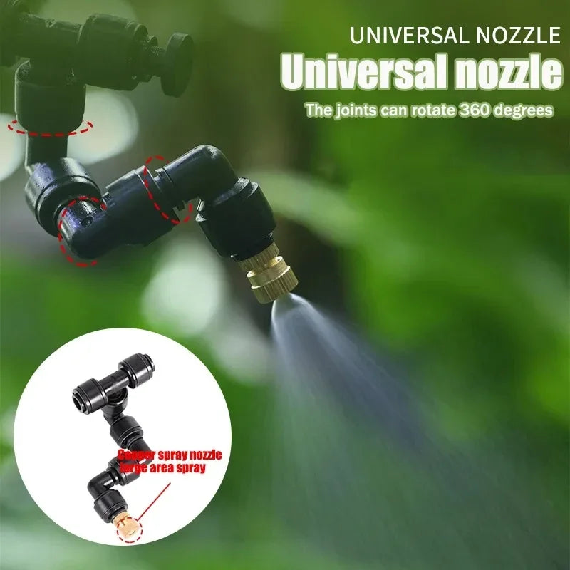 Intelligent Reptile Spray Irrigation Timer System Mist Rainforest Terrariums Automatic Spray Misting Plant Watering System Kit
