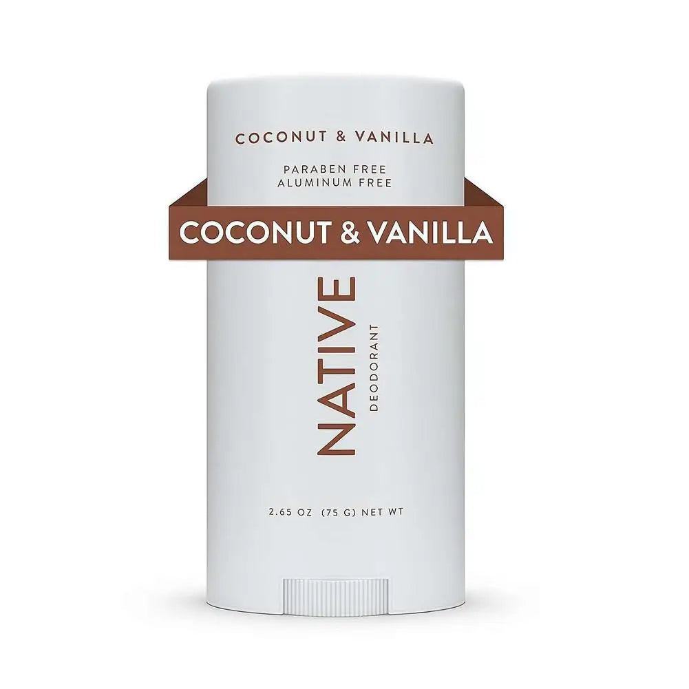 Tidesmit Native Sensitive Deodorant with natural ingredients and ocean wooden scent for 72-hour odor protection.