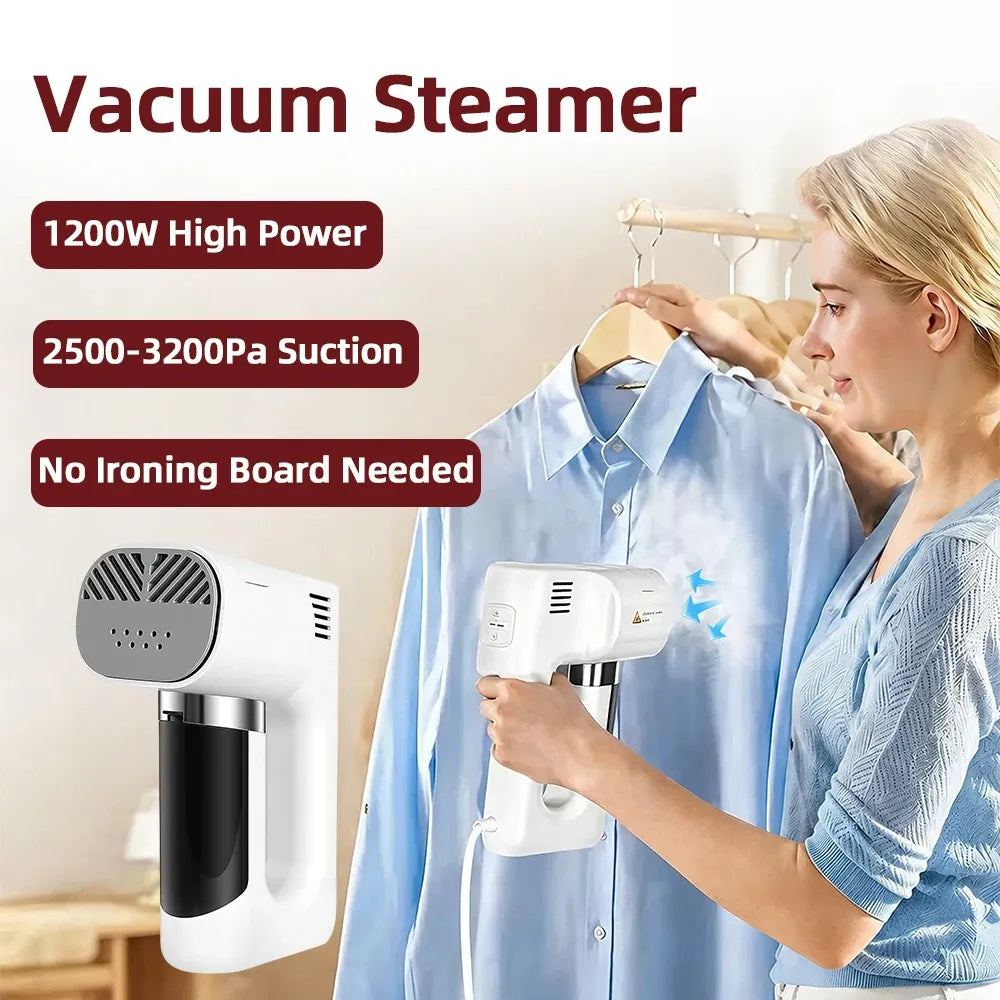 Tidesmit 2-in-1 Handheld Garment Steamer 1200W
