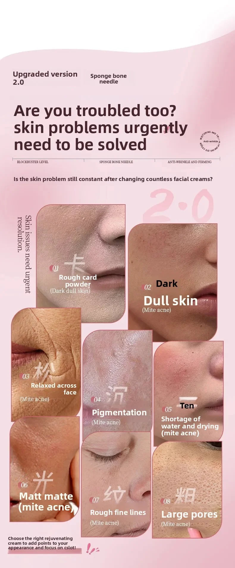 Tidesmit teeth whitening kit with contour enhancement, lifting, firming, and anti-wrinkle moisturizing cream