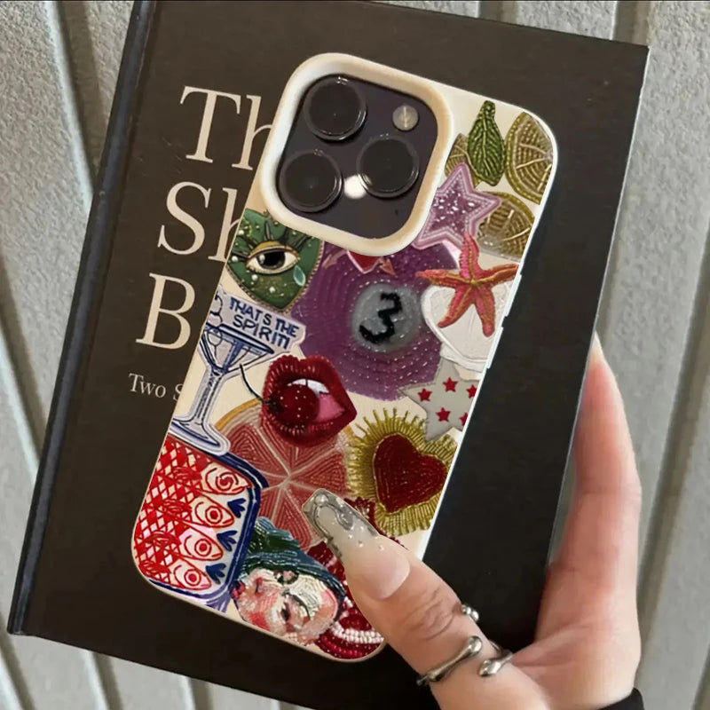 Retro Fruit Phone Case for iPhone - Slim Shock-Absorbing Cover 3 Tidesmit