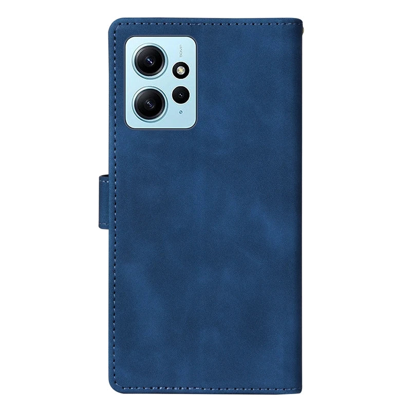 Redmi Note Wallet Case - Shock-Absorbing Leather Flip Cover Tidesmit