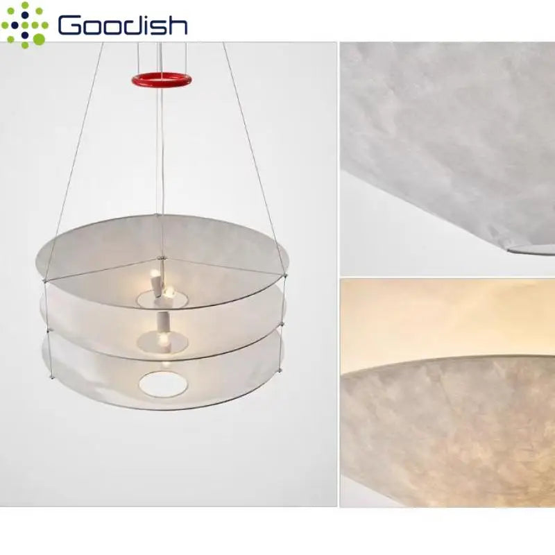 Wabi-Sabi Paper Pendant Light - Large Japanese Minimalist Hanging Lamp Tidesmit
