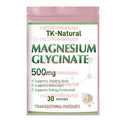 30 Patches Magnesium Glycinate Transdermal Patches with Vitamin B6 Magnesium Citrate  for Immune System,Energy Support