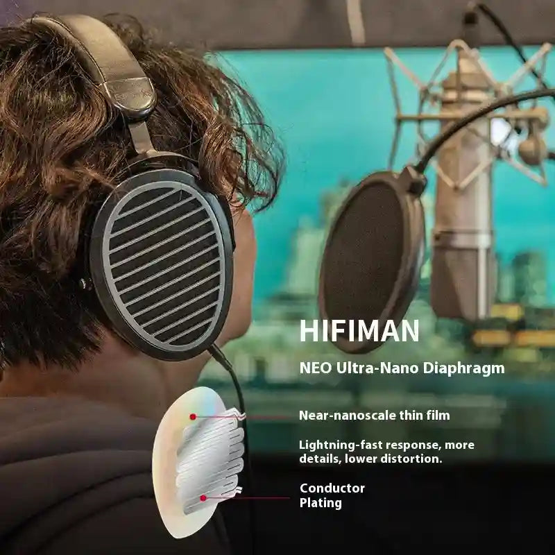 Planar Magnetic Open-Back Over-Ear Headphones | Edition XS Tidesmit