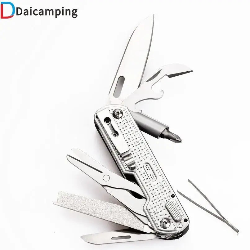 Daicamping DL21 DL15 Multitools Folding Knife Combination Tools Mini Portable Multifunctional EDC Hand Tools Set Multi Tool