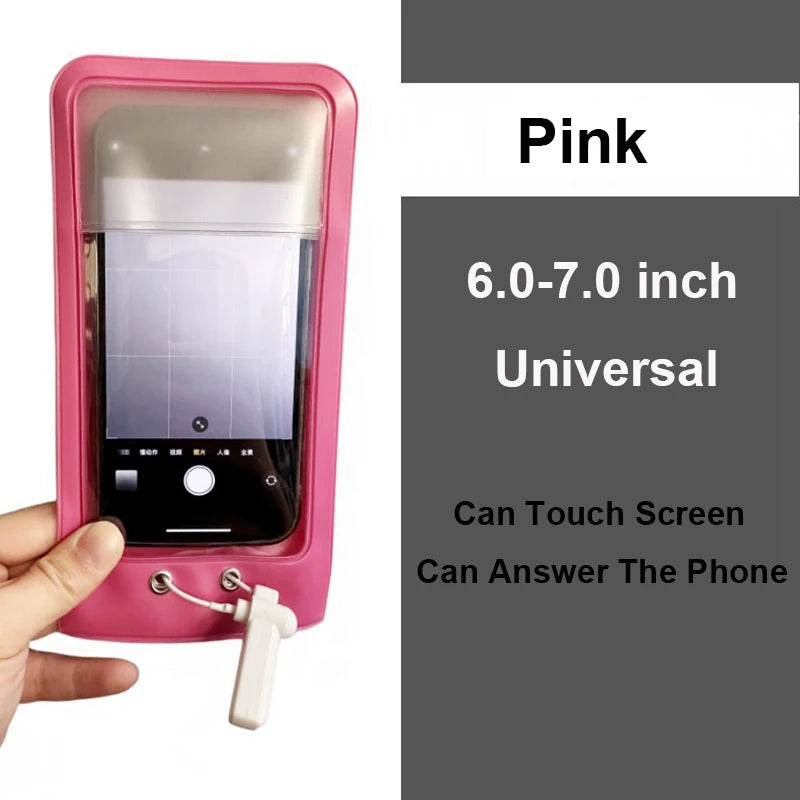 Anti Camera Phone Pouch - Secure Magnetic Shield for Mobile Privacy ACPG0001-Pink One Magnet Tidesmit