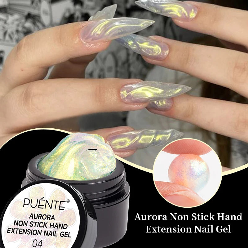 3D Sculpture Gel Nail Polish 15ml - Professional Soak Off Formula Permanent Makeup Machines Aurora extension 04 Tidesmit