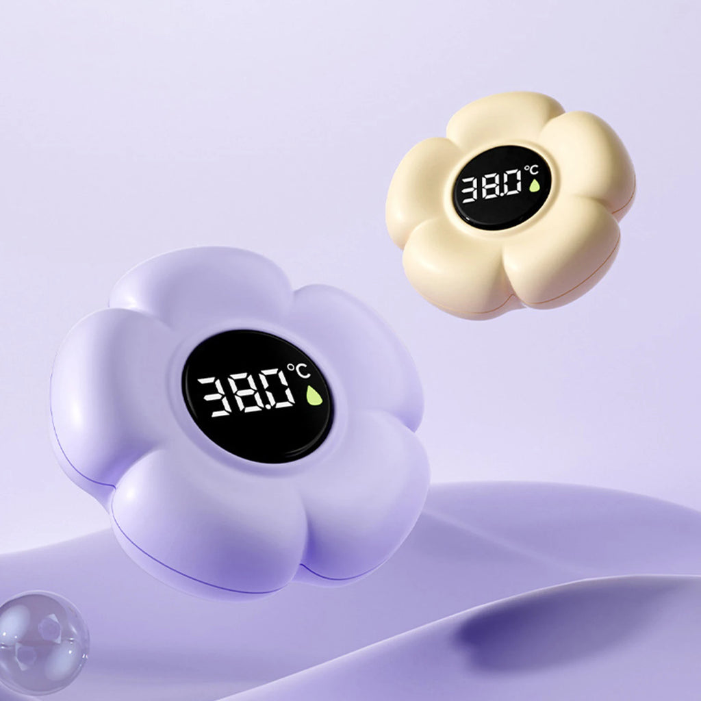 Baby Bath Thermometer with LED Display & Color Alerts Digital Water Temperature Thermometer for Newborns & Toddlers