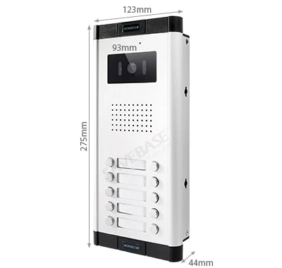 HOMSECUR 520C Outdoor Unit Doorbell Camera XC061-10 For HDS Video Door Phone Intercom System 10 Families