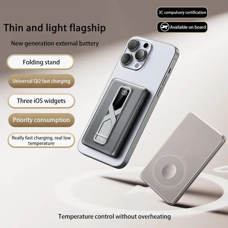 Magnetic Power Bank 10000mAh PD 20W Fast Charger - Tidesmit Tidesmit