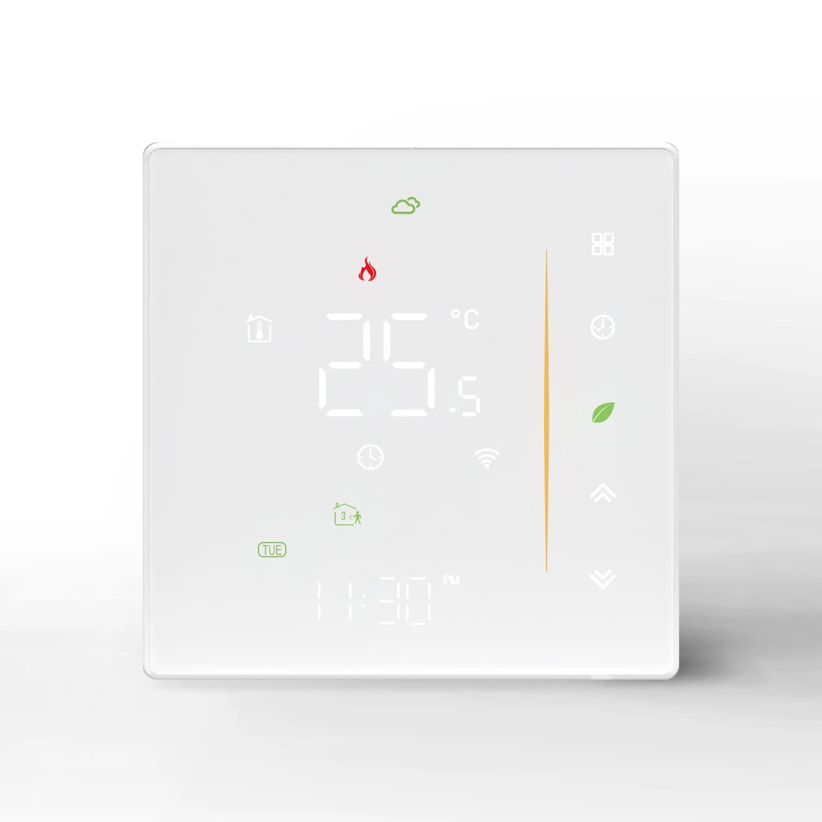 MOES Smart Thermostat WiFi/ZigBee for Water/Electric/Gas Boiler, Weekly Programmable, Works with Alexa Google Tuya, 86mm