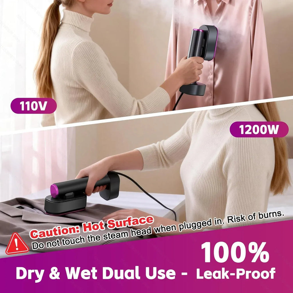 Tidesmit Portable Mini Steam Iron 220V