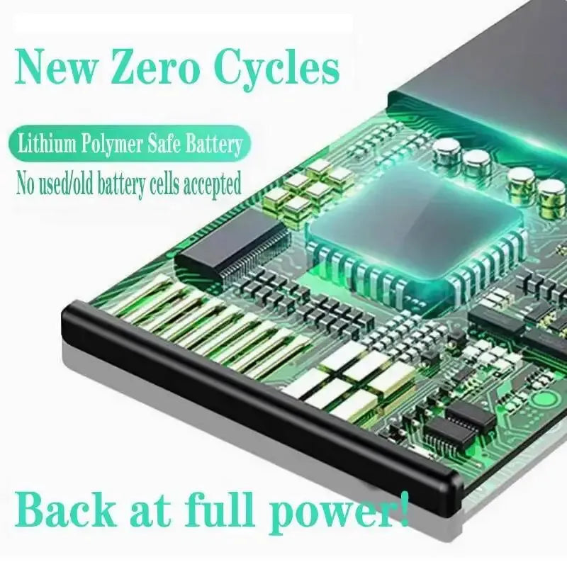Green circuit board battery module with IC and electronic components