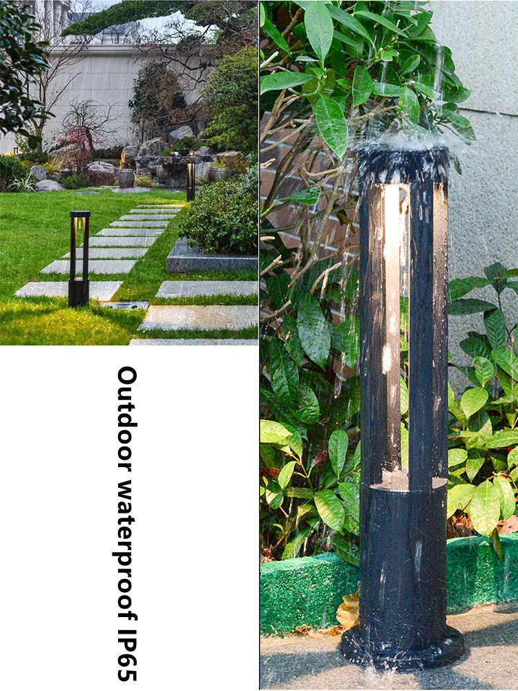 Outdoor LED Lawn Light Waterproof IP65 Aluminum Profile Villa Square 85~265V 7W Street Lamp For Family Courtyard Decoration