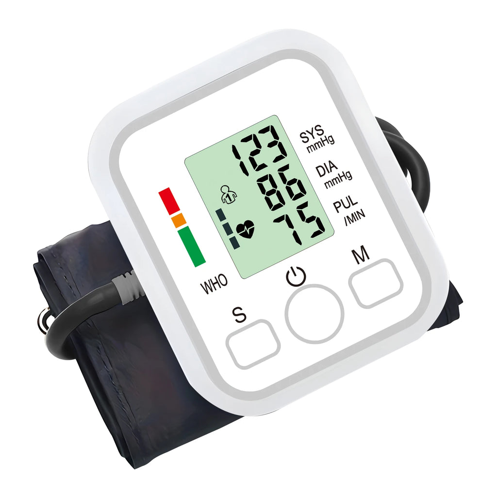 Health Care Blood Pressure Monitor Digital Tonometer Upper Arm Blood Pressure Meter Automatic BP Medical Sphygmomanometer Pulse
