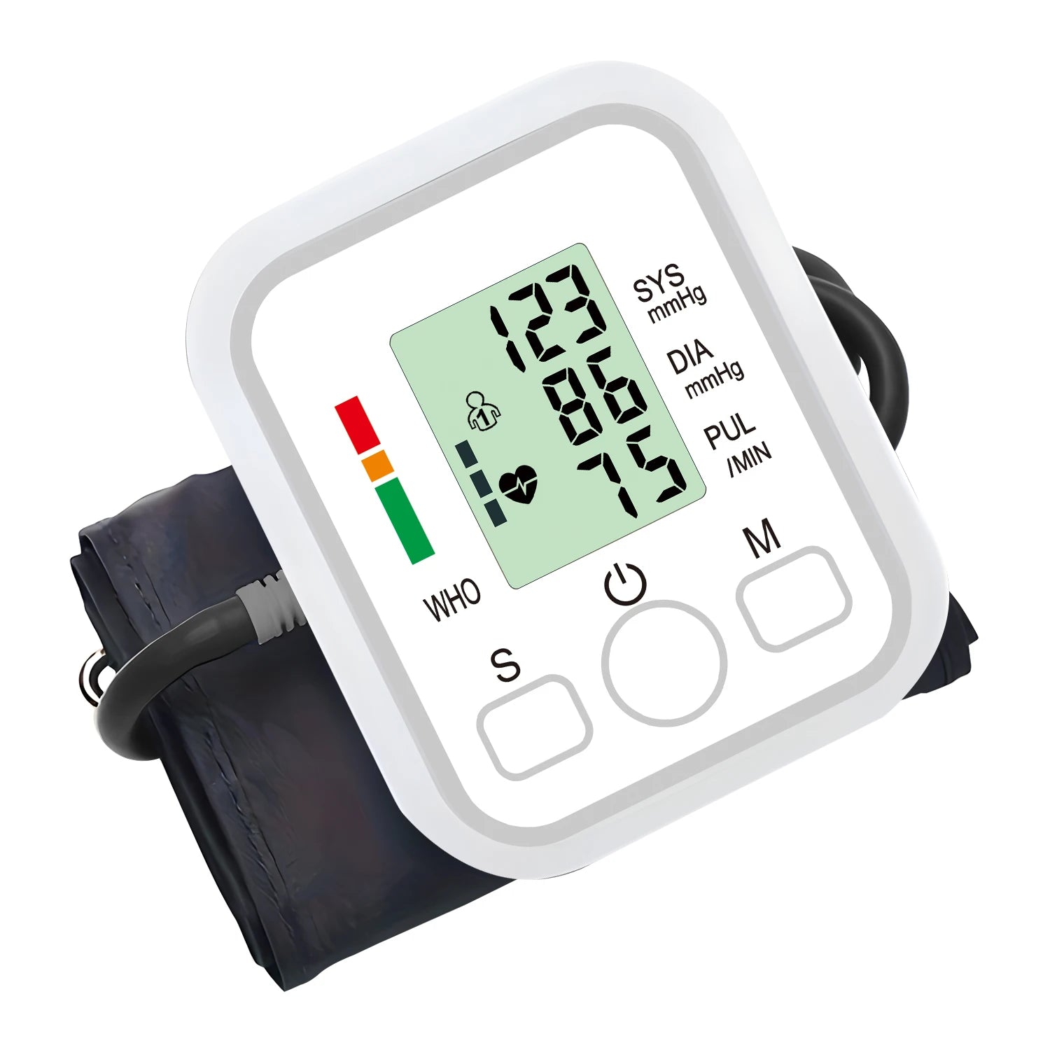 Finger Pulse Oximeter Or Blood Pressure Monitor Kit, Heart Rate SpO2 Saturation Meter Home Medical Device
