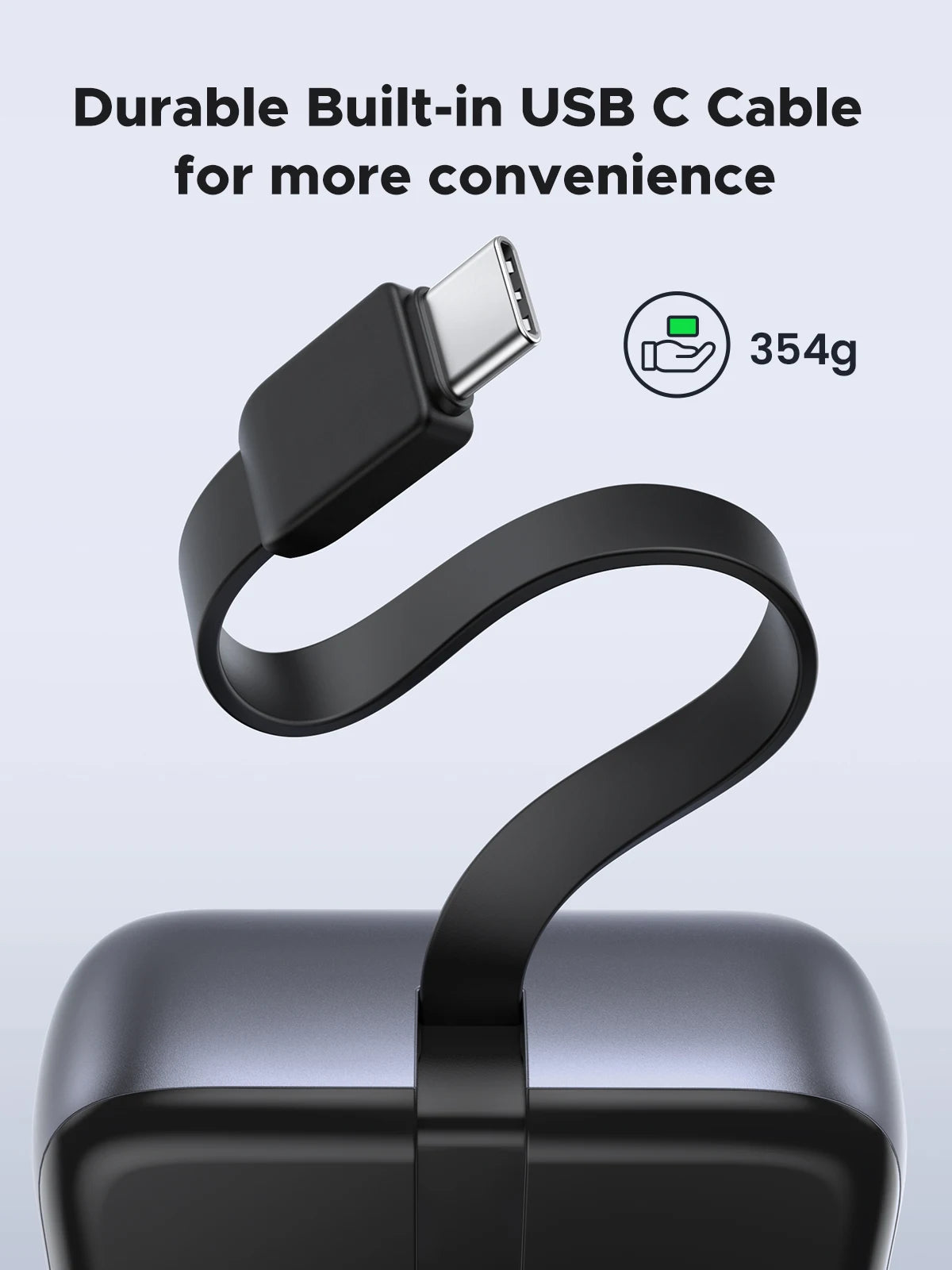 20000mAh Fast Charging Power Bank - Portable 22.5W USB-C Charger Tidesmit