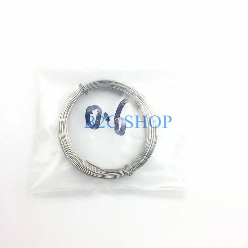 0.6mm stainless steel orthopedic cerclage wire for veterinary pet surgery and bone fixation.