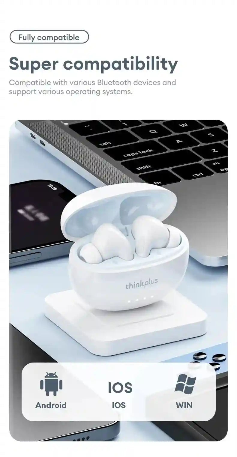 Wireless Bluetooth Earbuds with Low Latency Audio for Gaming Tidesmit