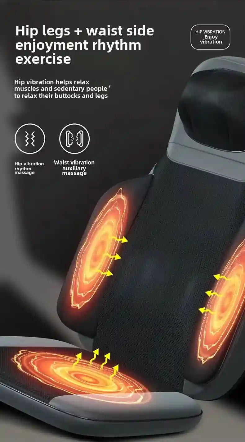 Tidesmit Full Body 5-in-1 Folding Electric Massager with Heat Therapy Massage Roller Tidesmit