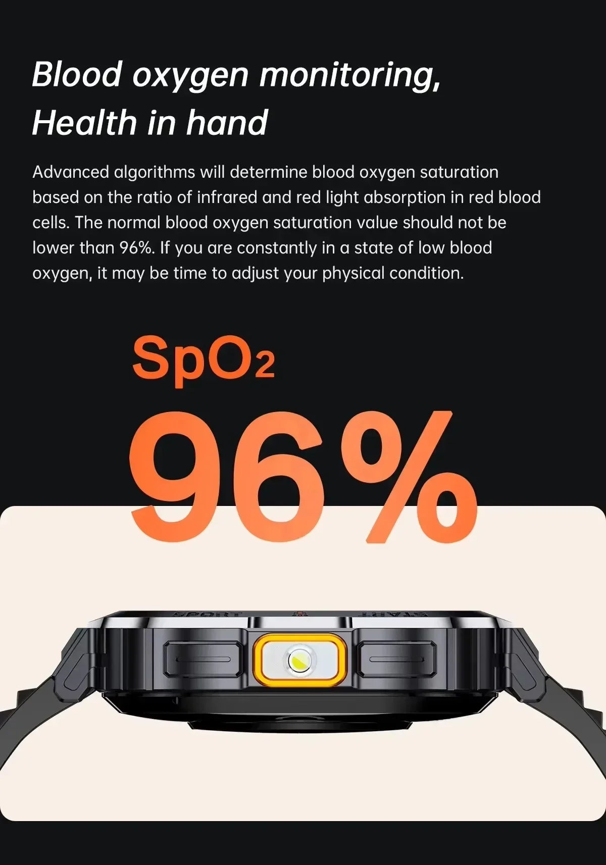 New Smart Watch Men LED Light Flashlight BT Call Music Player Sport Fitness Bracelet Calories Ultra Large Screen Smartwatch