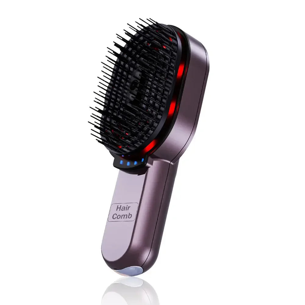 Massage Comb with Hair Oil Applicator | Dolphin Grey | Tidesmit Relaxation Treatment Tidesmit