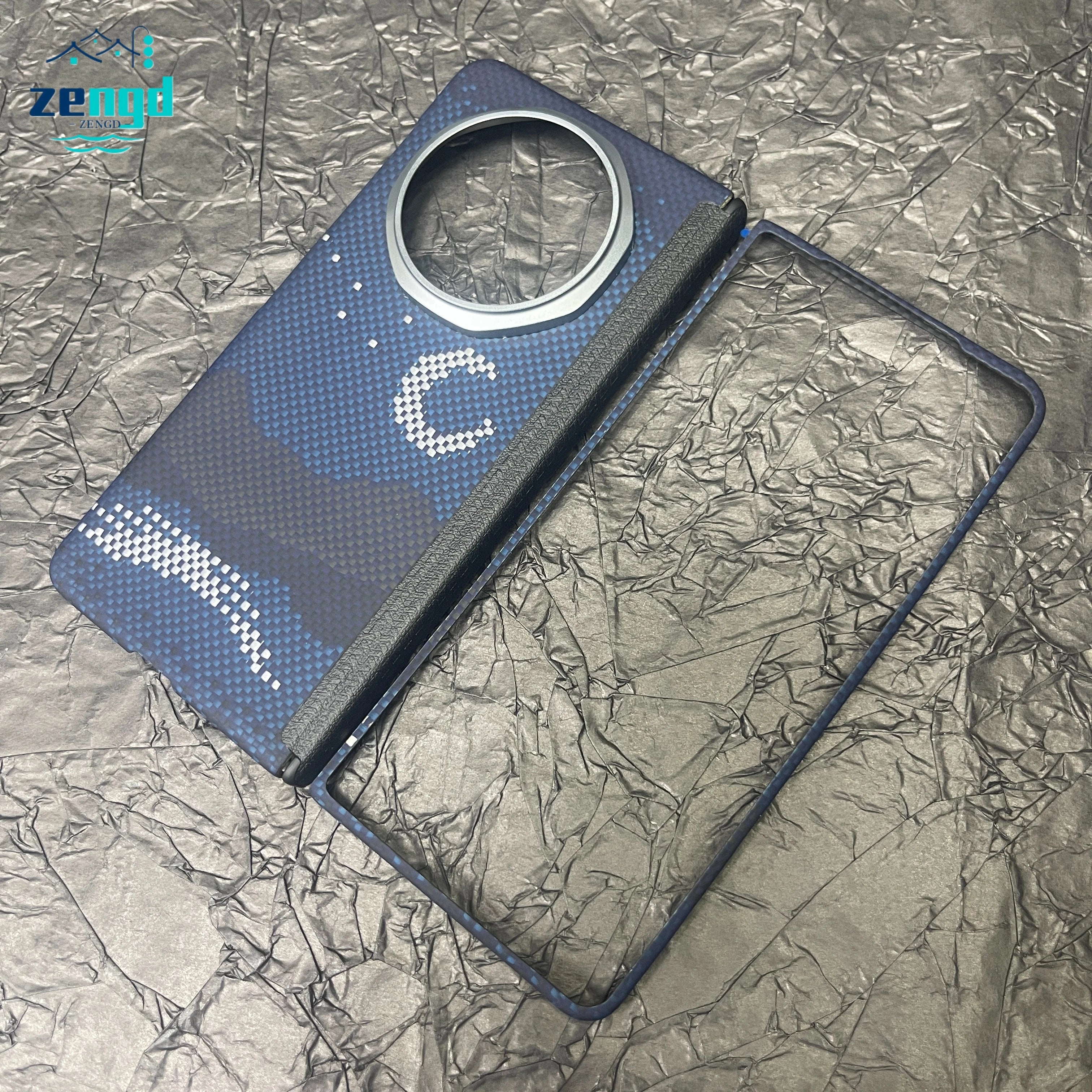 Honor Magic V5 Aramid Fiber Magnetic Case - Slim Shock-Absorbing Cover China Mainland Honor magic v5 Tidesmit