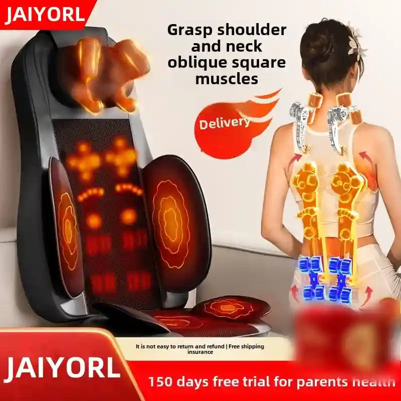 Massage Roller Seat Cushion for Deep Tissue Relief - Tidesmit EU Plug Massage Roller Tidesmit