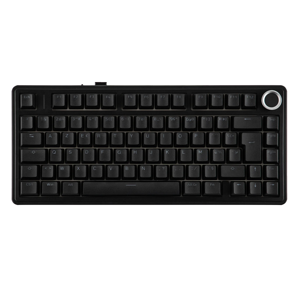 ISO-FR Layout AULA F75 75% AZERTY French Layout Wired/Bluetooth/2.4G Wireless Mechanical Gaming Keyboard RGB Backlighting 4000mAh Battery For Win/Mac