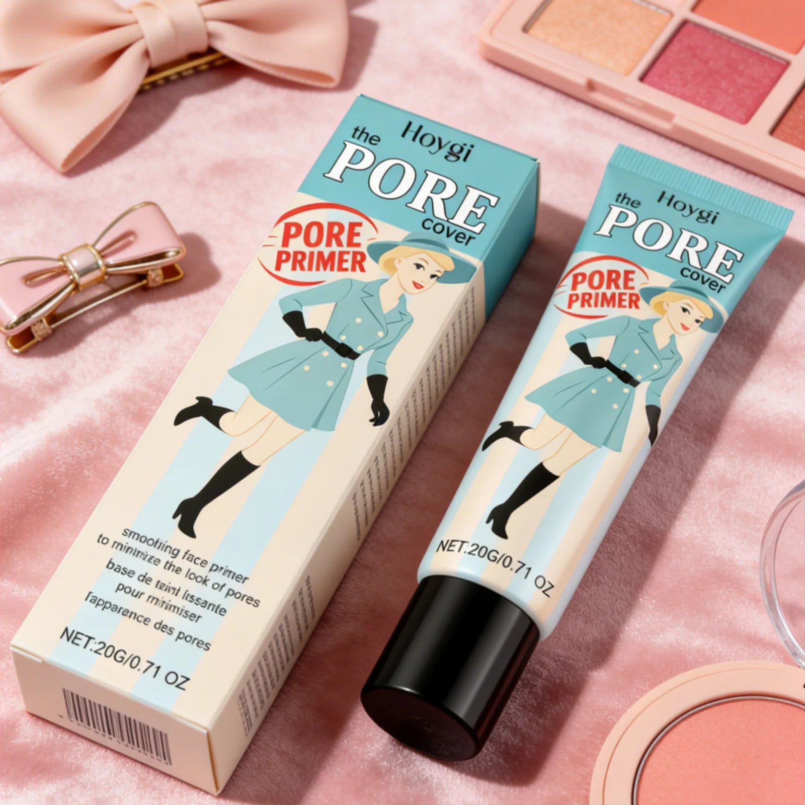 Tidesmit Hoygi pore primer for long lasting makeup that absorbs excess oil and smooths skin texture