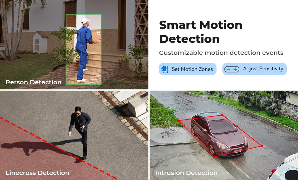 8MP 4K PTZ IP Camera Face Detection Audio POE Outdoor H.265 Onvif CCTV RTSP Color Night Vision AI Street Security Camera Xmeye