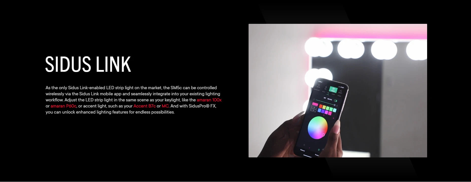 Amaran SM5c RGB Smart LED Strip Light 5M Extension - Tidesmit EU Tidesmit