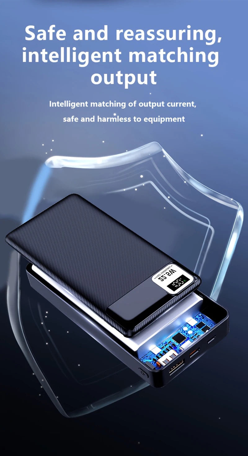 10000mAh Fast Charging Power Bank - PD USB-C Portable Battery Tidesmit