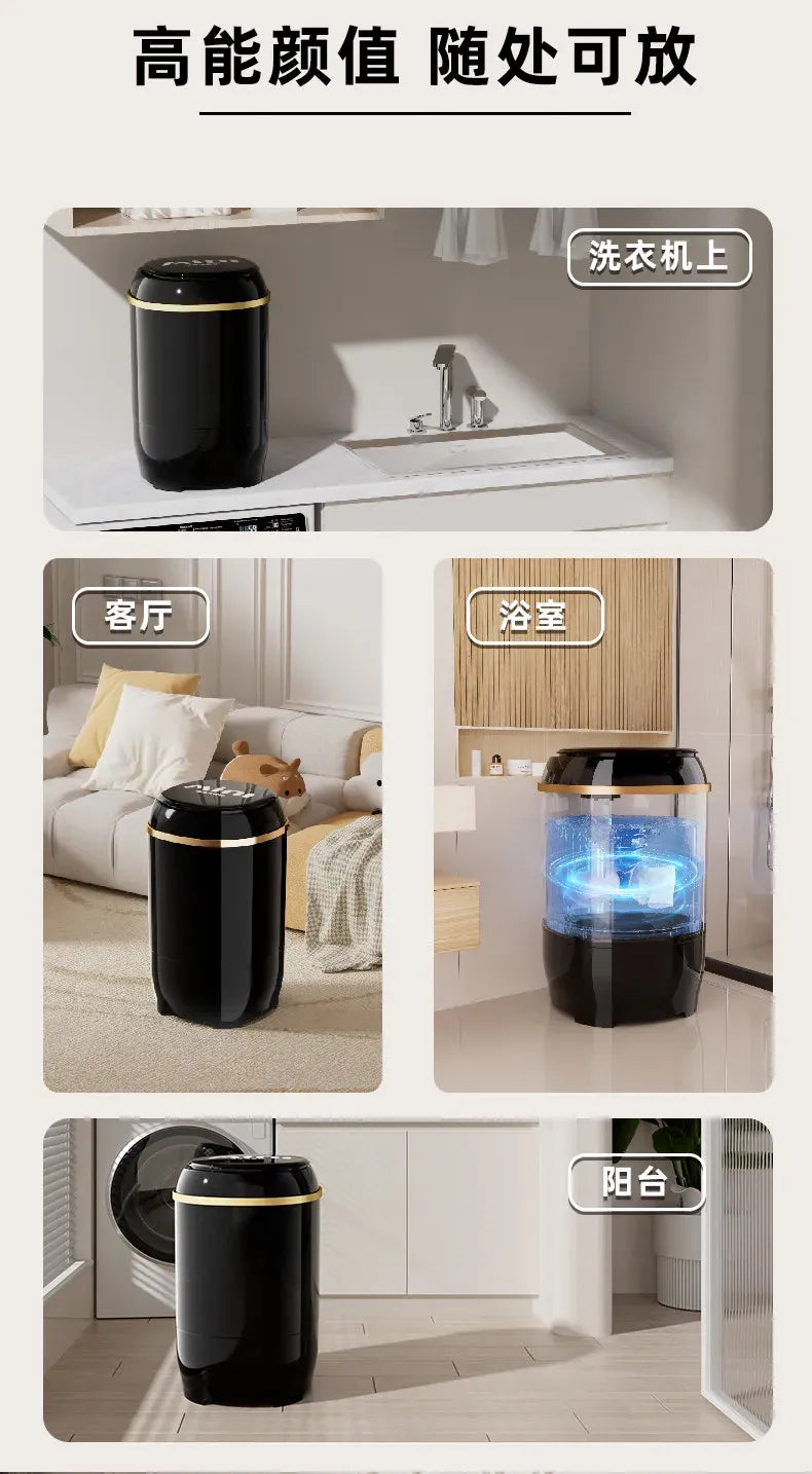 VCJ Mini Semi-Auto Washing Machine 1kg