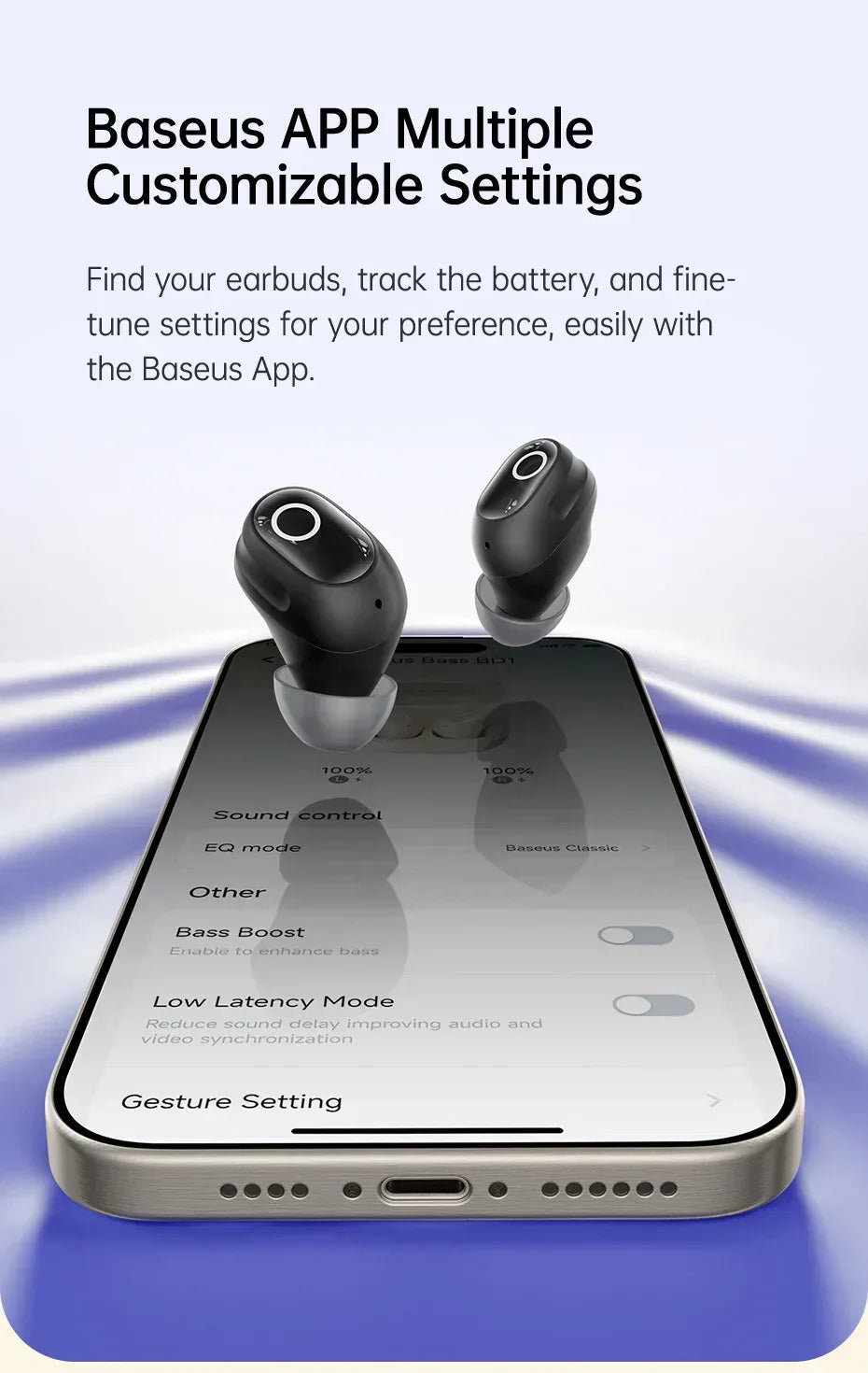 Wireless Earbuds Bluetooth 5.4 with 38H Playtime by Tidesmit Tidesmit